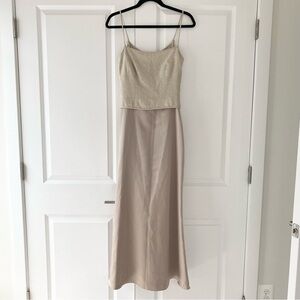 Alfred Angelo Satin Formal Gown